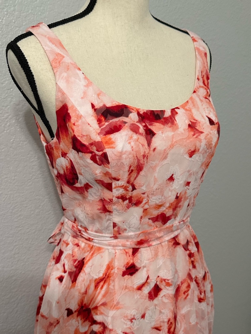 Midi Dress Womens Size 8 Floral Romantic Fairy Whimsical Coquette Feminine Girly - Picture 4 of 16